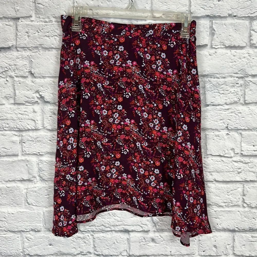Gap Floral Skirt Size Small